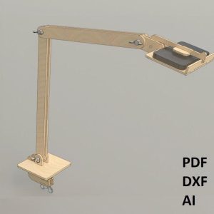 Digital Laser Cut File - Smartphone Camera / Scanner Stand (PDF, DXF, Al, SVG)